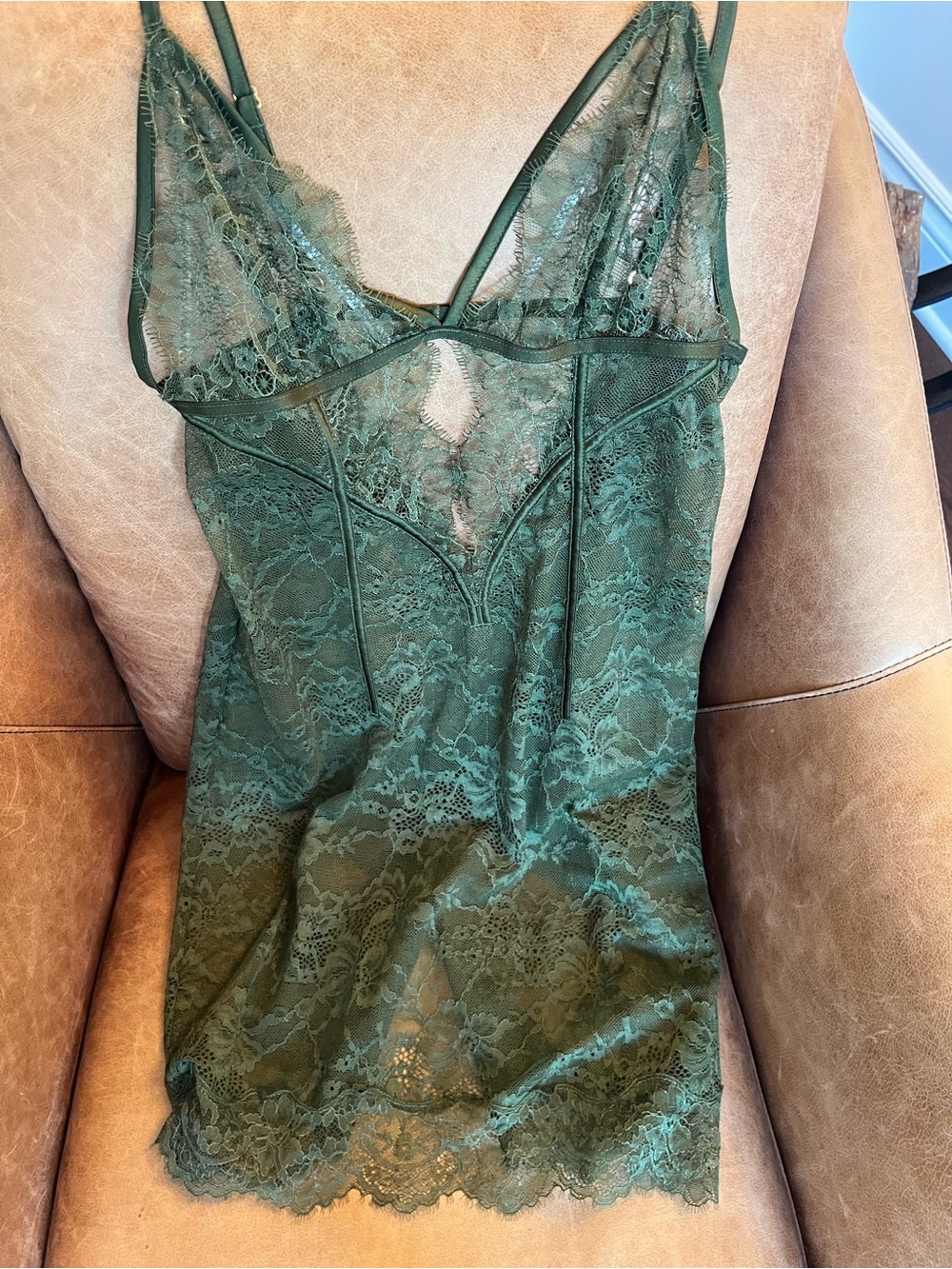 Victoria's Secret Forest Green Lingerie